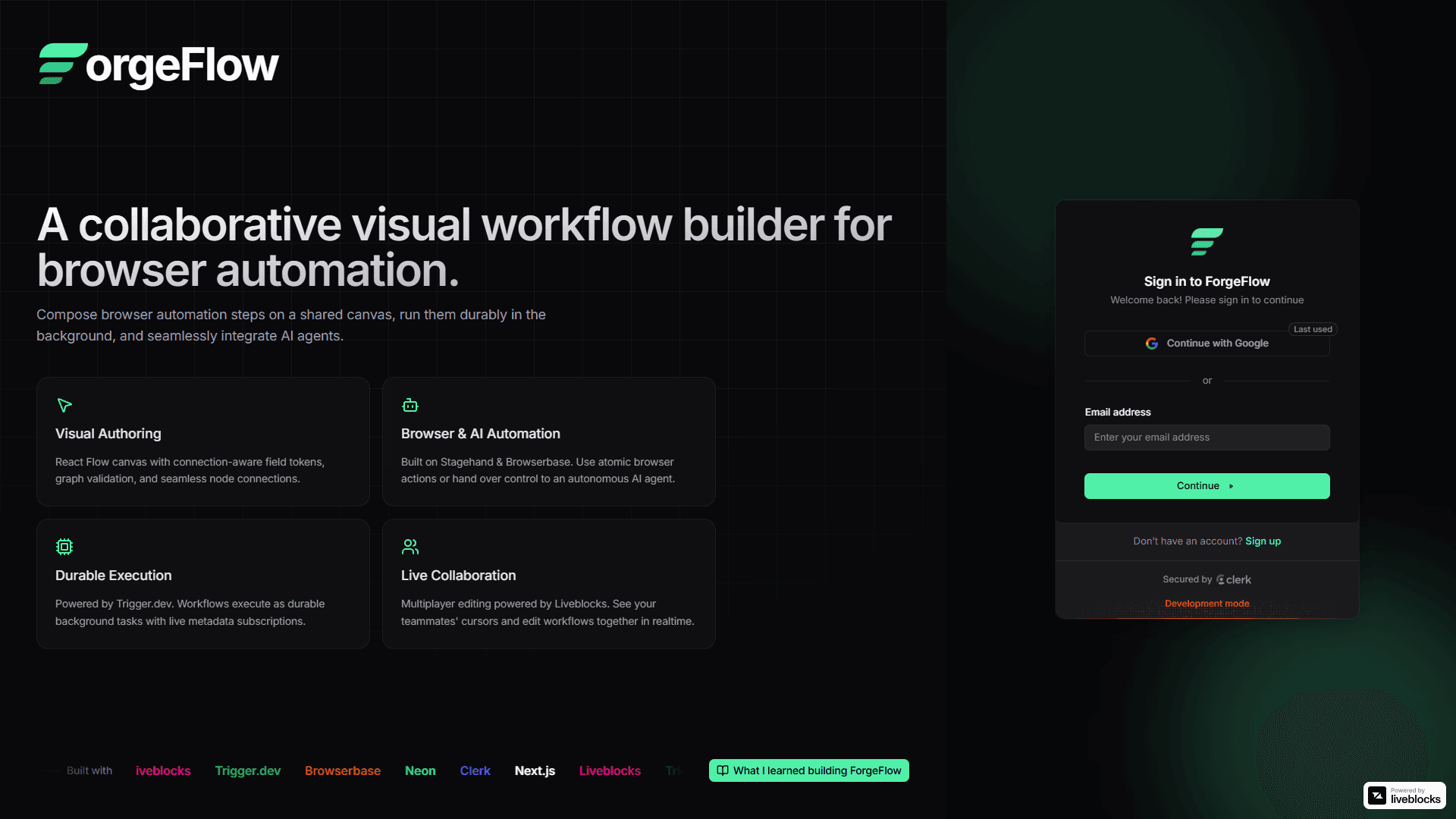 ForgeFlow preview 2