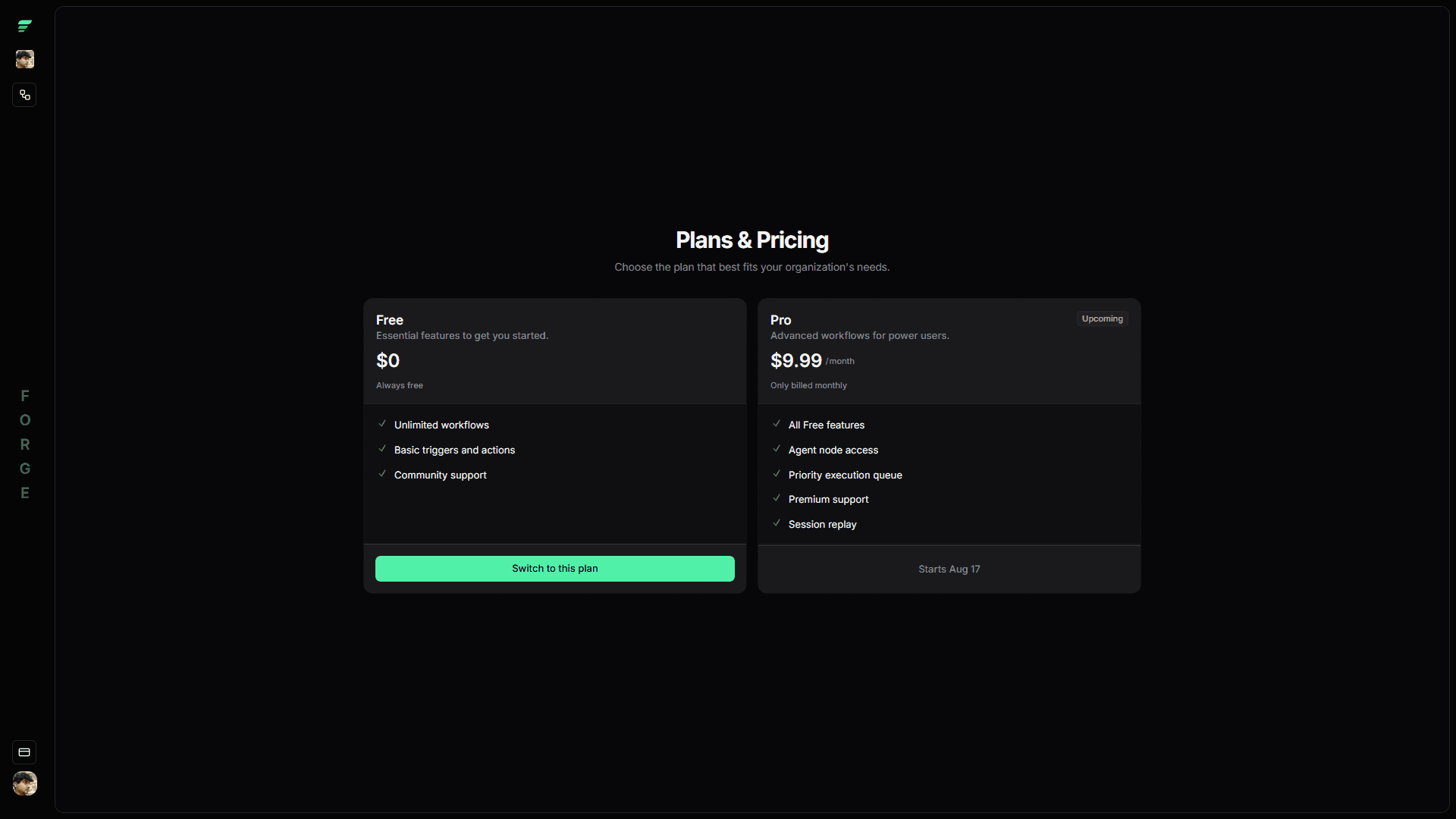 ForgeFlow preview 5