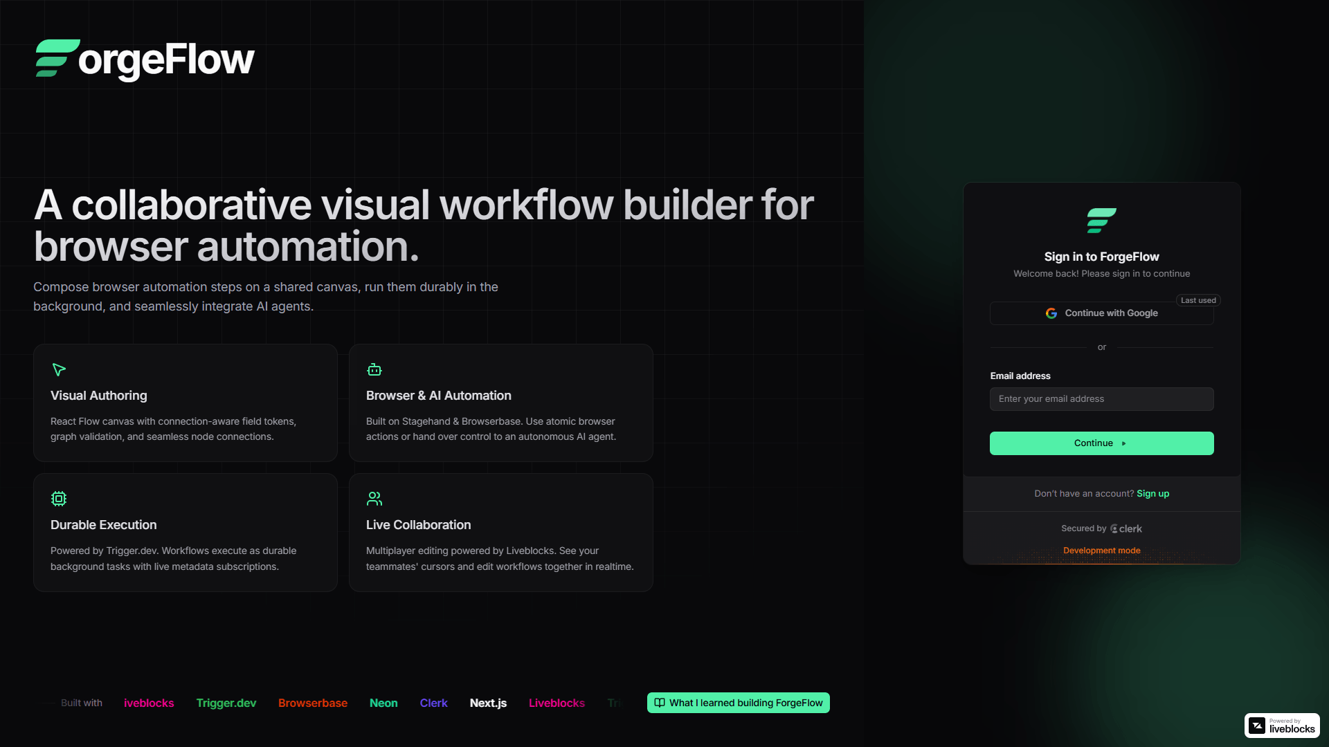 ForgeFlow preview 2